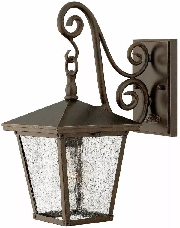 Elstead Lighting Trellis venkovní nástěnné svítidlo 1x60 W hnědá HK-TRELLIS2-S