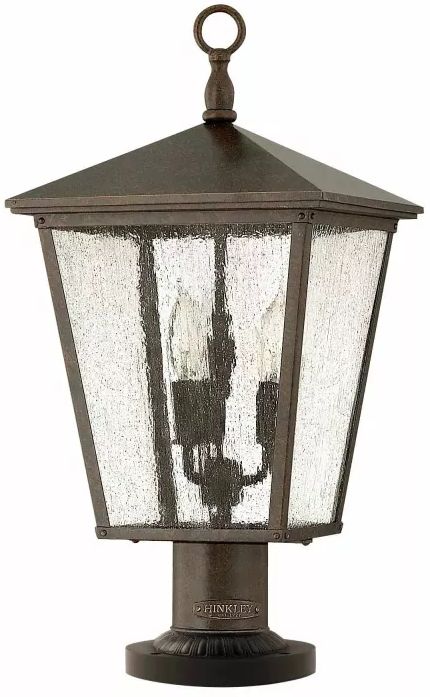 Elstead Lighting Trellis venkovní stojací lampa 3x60 W hnědá HK-TRELLIS3-L