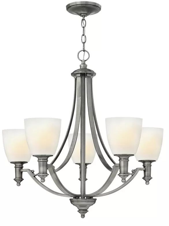 Elstead Lighting Truman závěsné svítidlo 5x60 W nikl HK-TRUMAN5