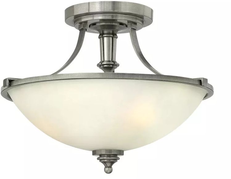 Elstead Lighting Truman stropní světlo 3x60 W nikl HK-TRUMAN-SF