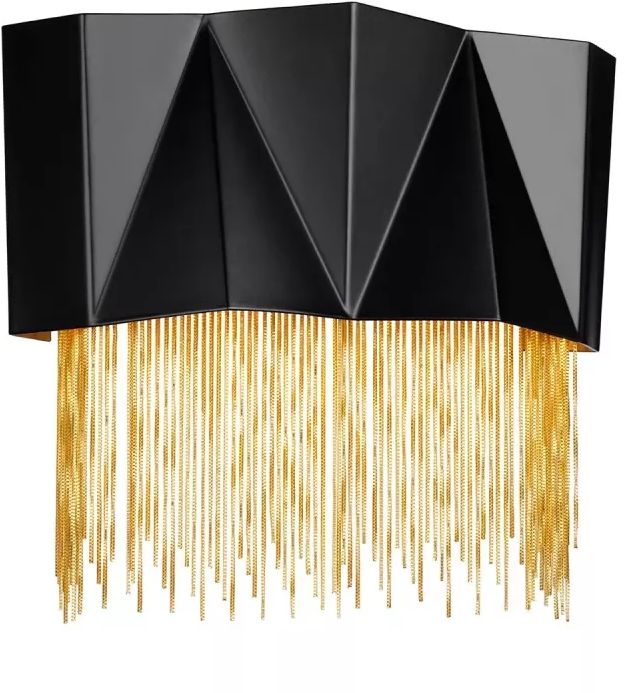 Elstead Lighting Zuma nástěnné svítidlo 3x9 W černá HK-ZUMA-3W-SBG