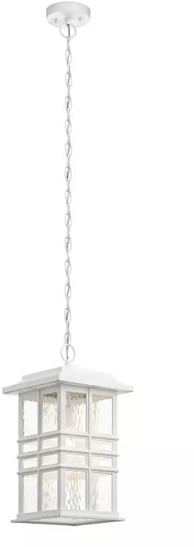 Elstead Lighting Beacon Square závěsné svítidlo 1x60 W bílá KL-BEACON-SQUARE8-WHT