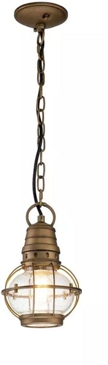 Elstead Lighting Beacon Square závěsné svítidlo 1x60 W mosaz KL-BRIDGEPOINT8S-NBR