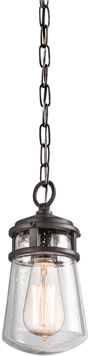 Elstead Lighting Lyndon závěsné svítidlo 1x60 W hnědá KL-LYNDON8-S-AZ