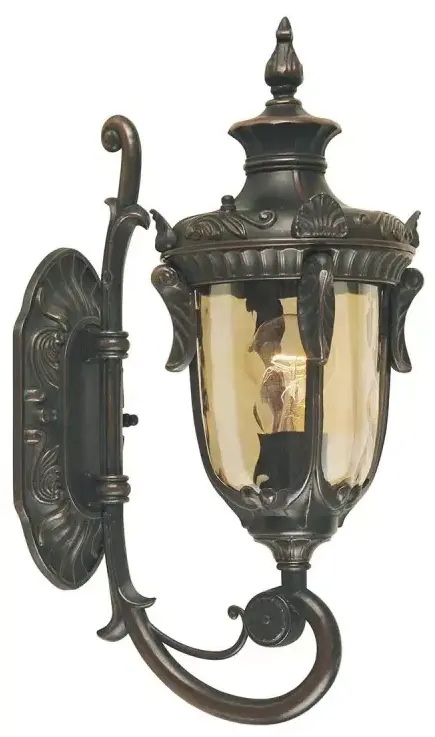 Elstead Lighting Philadelphia venkovní nástěnné svítidlo 1x60 W hnědá PH1-S-OB