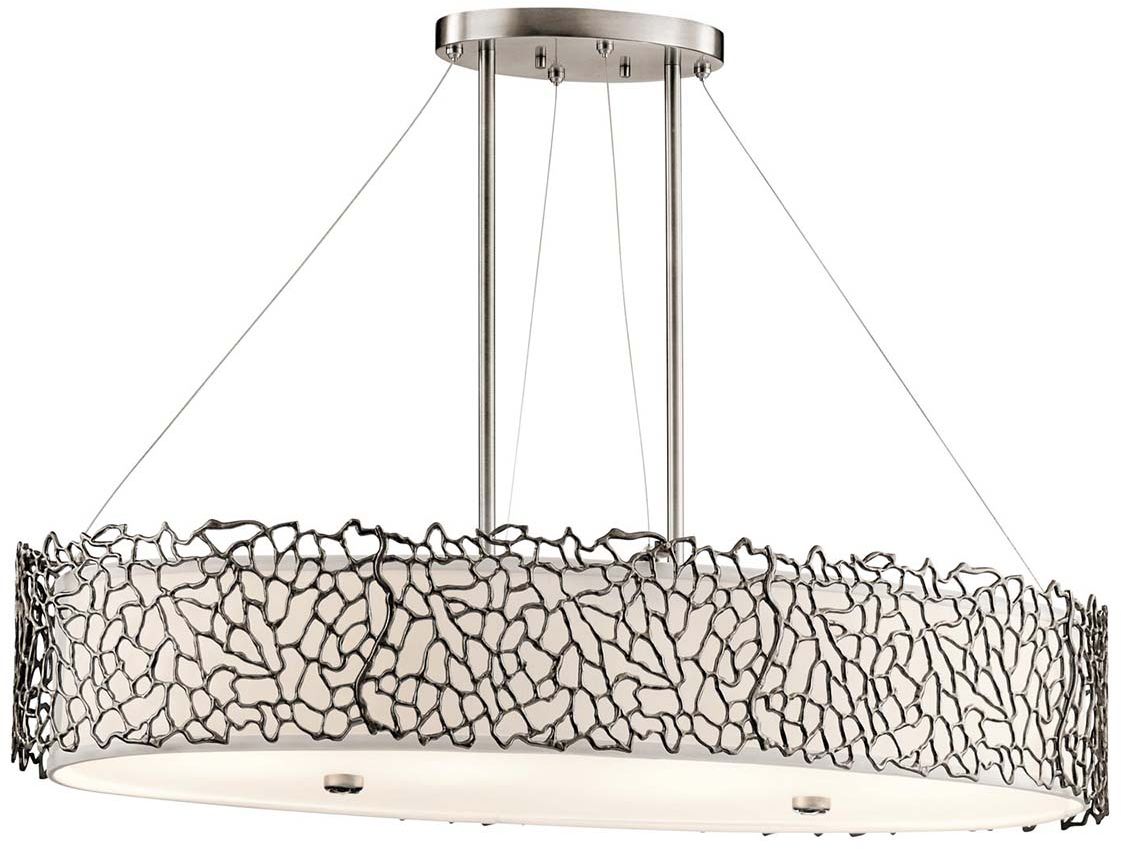 Elstead Lighting Silver Coral závěsné svítidlo 4x60 W KL-SILVER-CORAL-ISLE