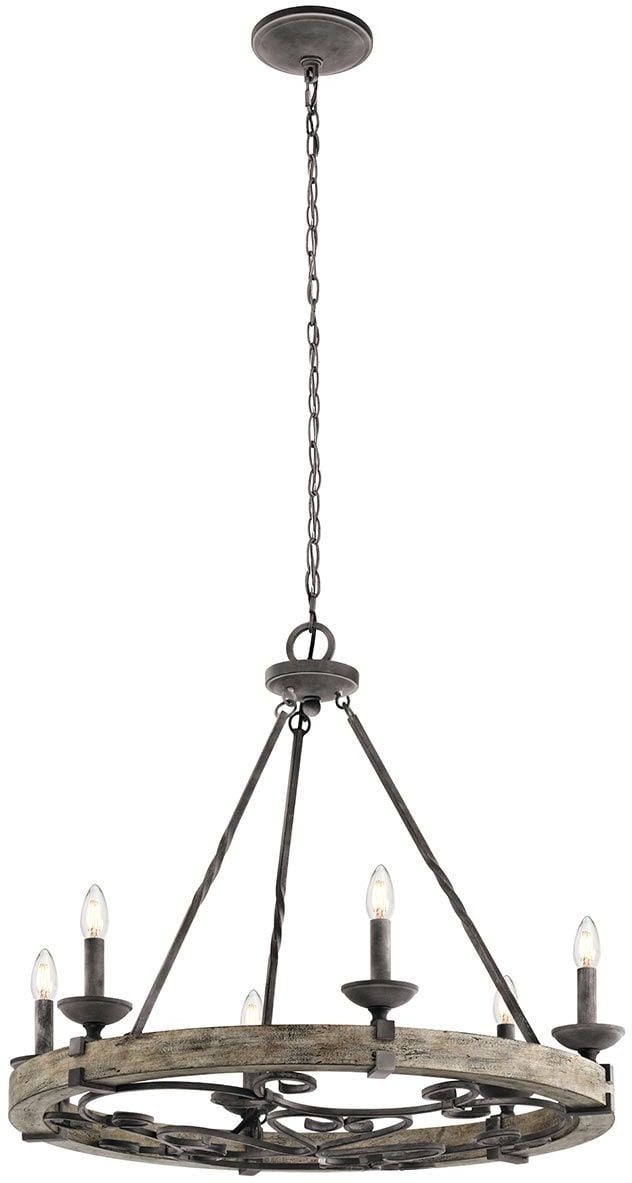 Elstead Lighting Taulbee závěsné svítidlo 6x60 W KL-TAULBEE6