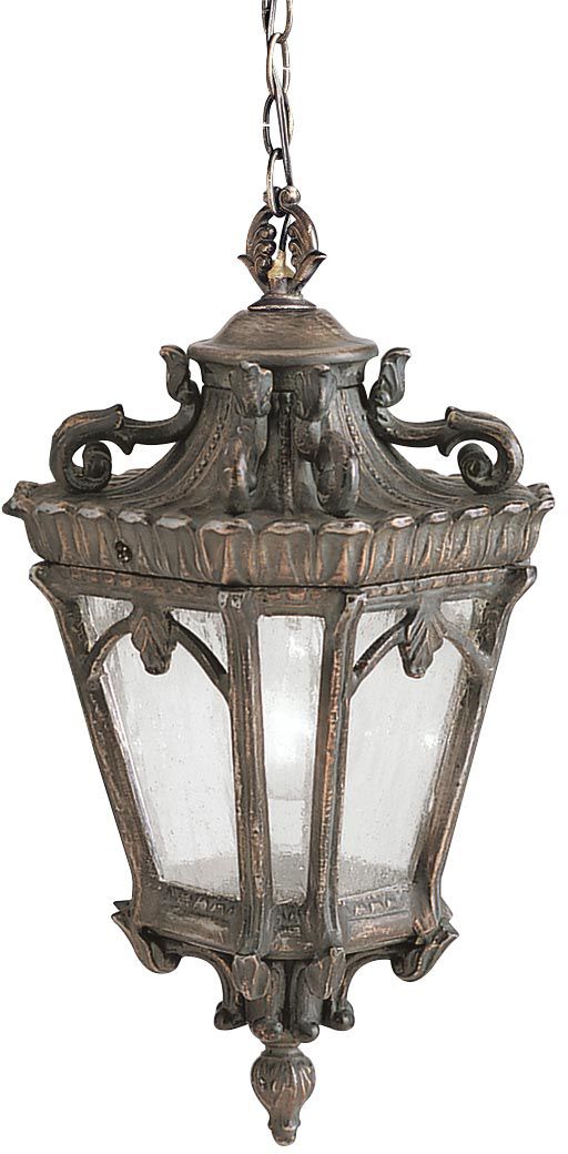 Elstead Lighting Tournai venkovní závěsná lampa 1x60 W šedá-hnědá KL-TOURNAI8-M