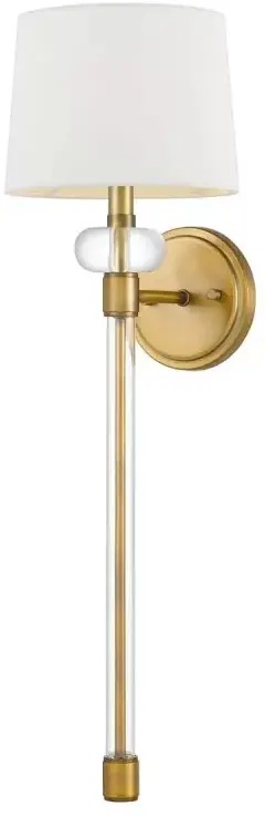 Elstead Lighting Barbour nástěnné svítidlo 1x40 W mosaz QZ-BARBOUR1-WS