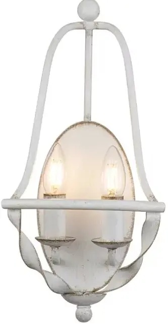 Elstead Lighting Bradbury nástěnné svítidlo 2x40 W bílá QZ-BRADBURY2-AWH