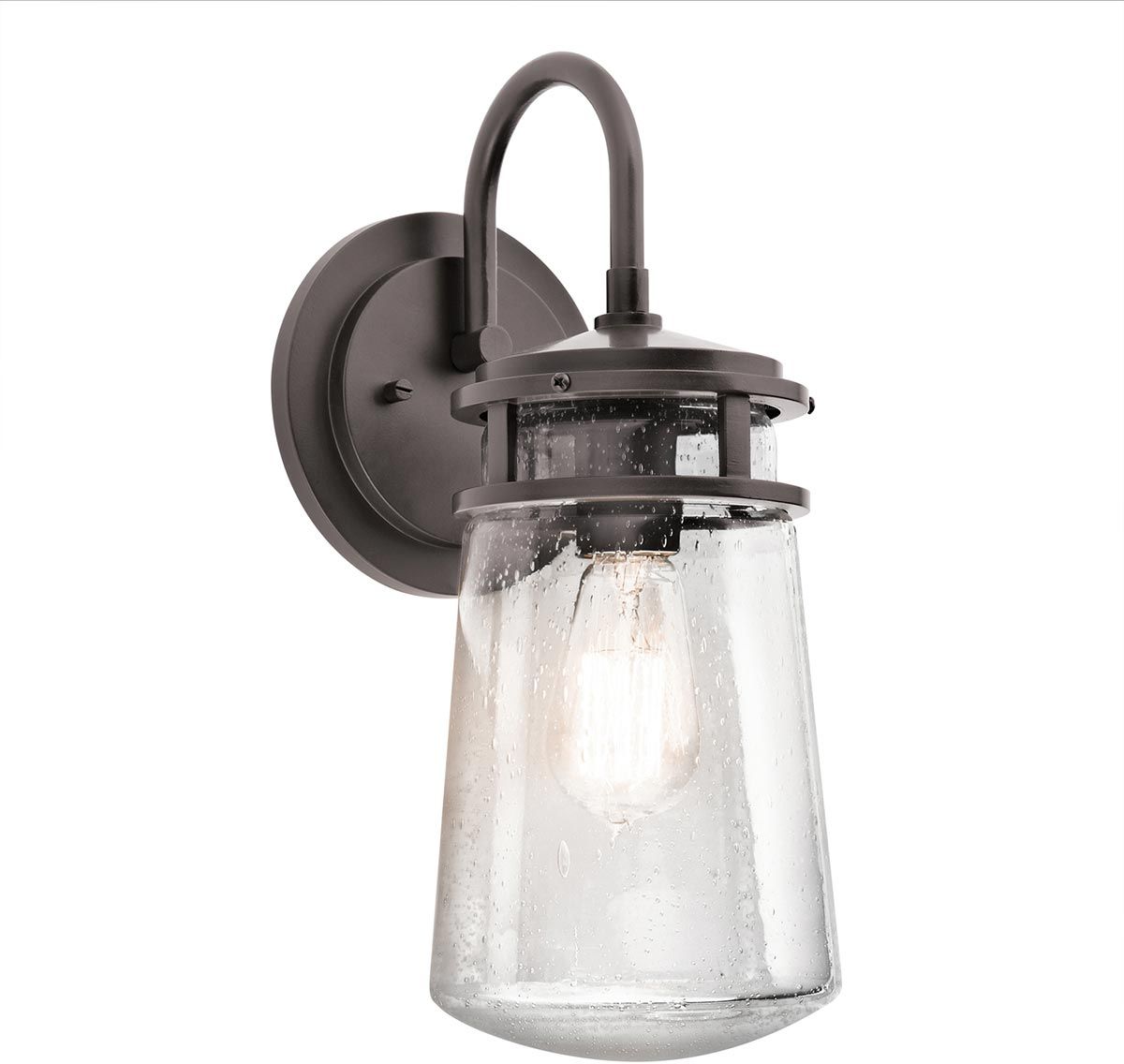 Elstead Lighting Lyndon venkovní nástěnné svítidlo 1x60 W hnědá KL-LYNDON2-M-AZ