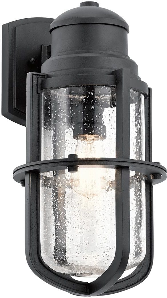 Elstead Lighting Suri venkovní nástěnné svítidlo 1x60 W černá KL-SURI-L
