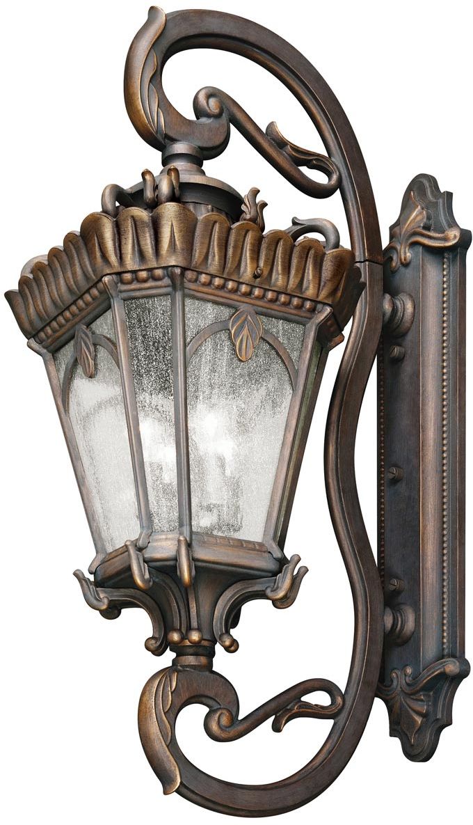 Elstead Lighting Tournai venkovní nástěnné svítidlo 4x60 W šedá-hnědá KL-TOURNAI1G-XL