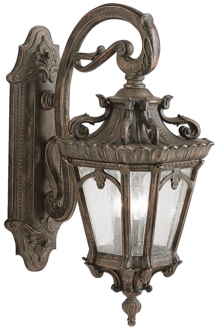 Elstead Lighting Tournai venkovní nástěnné svítidlo 3x60 W šedá-hnědá KL-TOURNAI2-XL