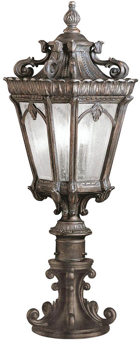 Elstead Lighting Tournai venkovní stojací lampa 2x60 W šedá-hnědá KL-TOURNAI3-L