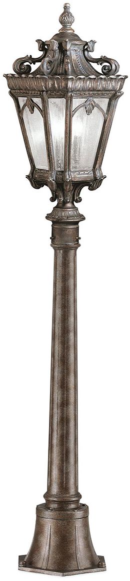 Elstead Lighting Tournai venkovní stojací lampa 1x60 W šedá-hnědá KL-TOURNAI4-M