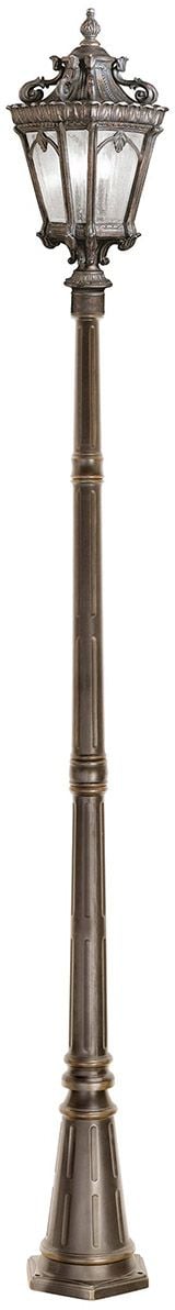Elstead Lighting Tournai venkovní stojací lampa 3x60 W šedá-hnědá KL-TOURNAI-5XL