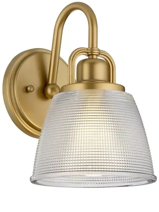Elstead Lighting Dublin nástěnné svítidlo 1x3 W mosaz QZ-DUBLIN1-PNBR