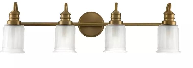 Elstead Lighting Swell nástěnné svítidlo 4x3 W mosaz QZ-SWELL4-BB-BATH