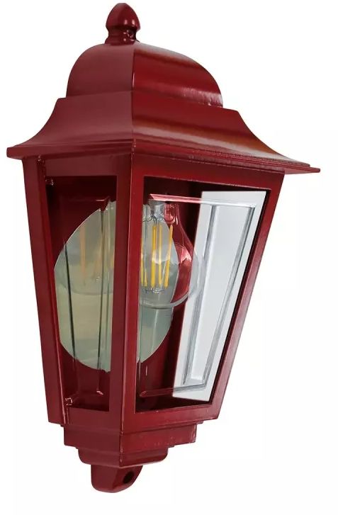 Elstead Lighting Deco Lane venkovní nástěnné svítidlo 1x60 W červená DECO-LANE7-RED