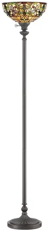 Elstead Lighting Kami stojací lampa 1x60 W hnědá QZ-KAMI-UL