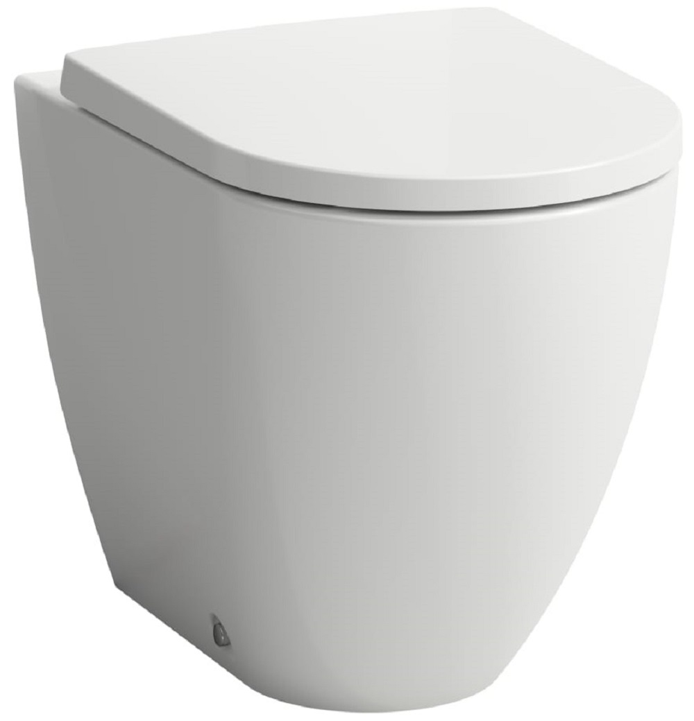 Laufen Pro X záchodová mísa stojícístativ bez splachovacího kruhu s vírovým splachováním bílá lesk H8238610000001