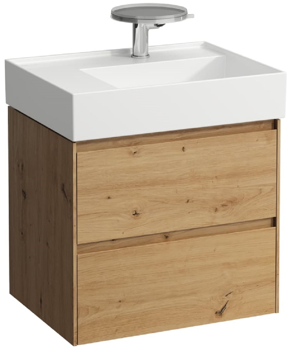 Laufen Lani skříňka 58.5x45x51.5 cm pod umyvadlo závěsná dub H4039421122671