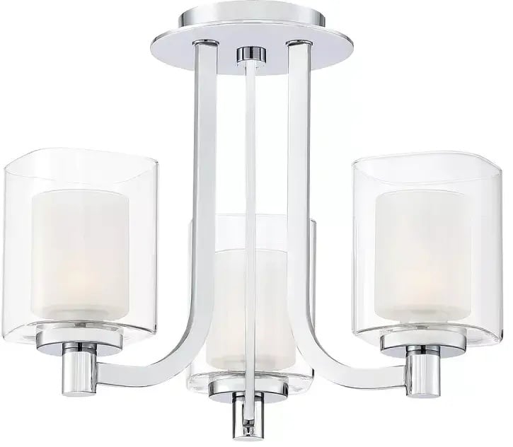 Elstead Lighting Kolt stropní světlo 3x3 W chrom QZ-KOLT-SF-PC-BATH