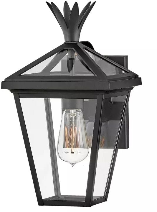 Elstead Lighting Palma venkovní nástěnné svítidlo 1x60 W černá HK-PALMA-S-BK