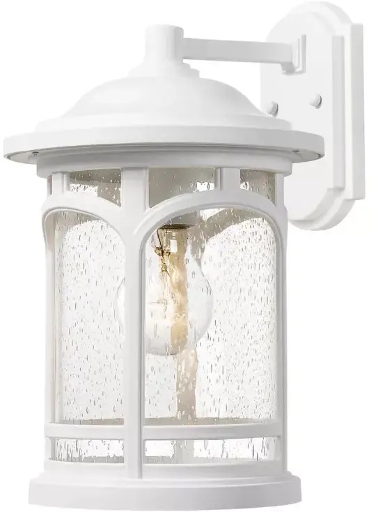 Elstead Lighting Marblehead venkovní nástěnné svítidlo 1x60 W bílá QZ-MARBLEHEAD-M-WHT
