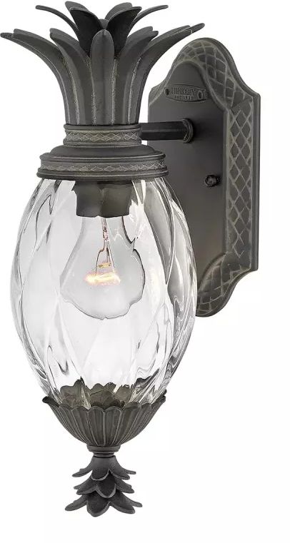Elstead Lighting Plantation venkovní nástěnné svítidlo 1x40 W černá HK-PLANTATION-S-MB