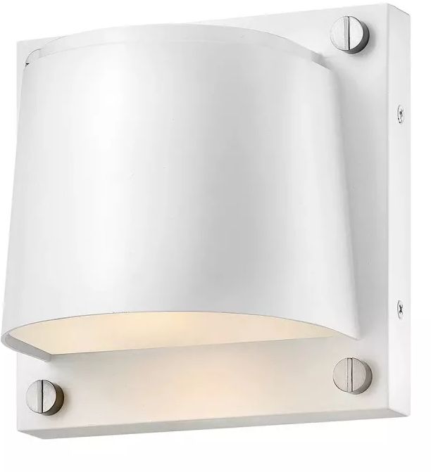 Elstead Lighting Scout venkovní nástěnné svítidlo 1x8 W bílá HK-SCOUT-WHT