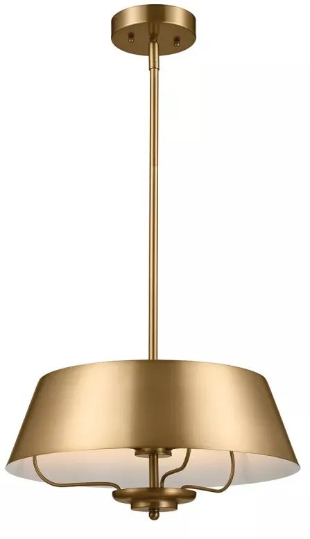 Elstead Lighting Luella stropní světlo 3x40 W mosaz KL-LUELLA-3P-BNB