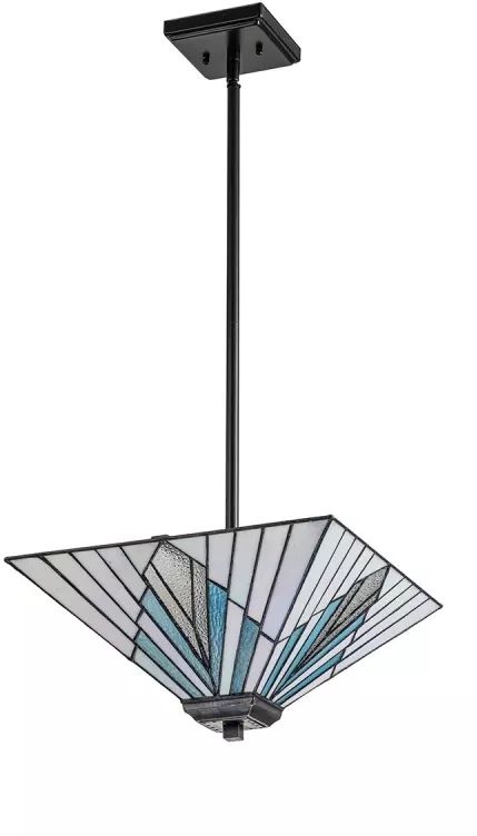 Elstead Lighting Alderley stropní světlo 2x60 W hnědá TF-ALDERLEY-F-P