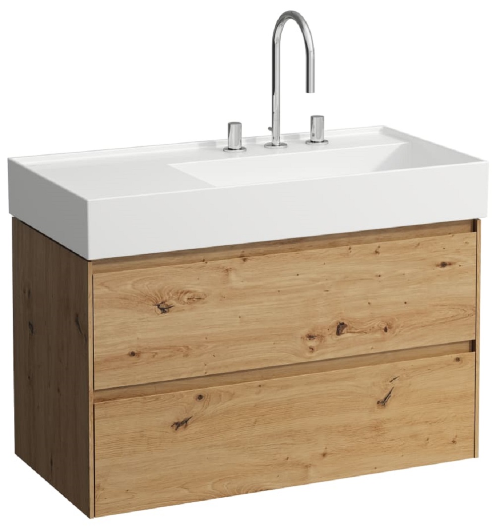 Laufen Lani skříňka 88x45x51.5 cm pod umyvadlo závěsná dub H4039621122671