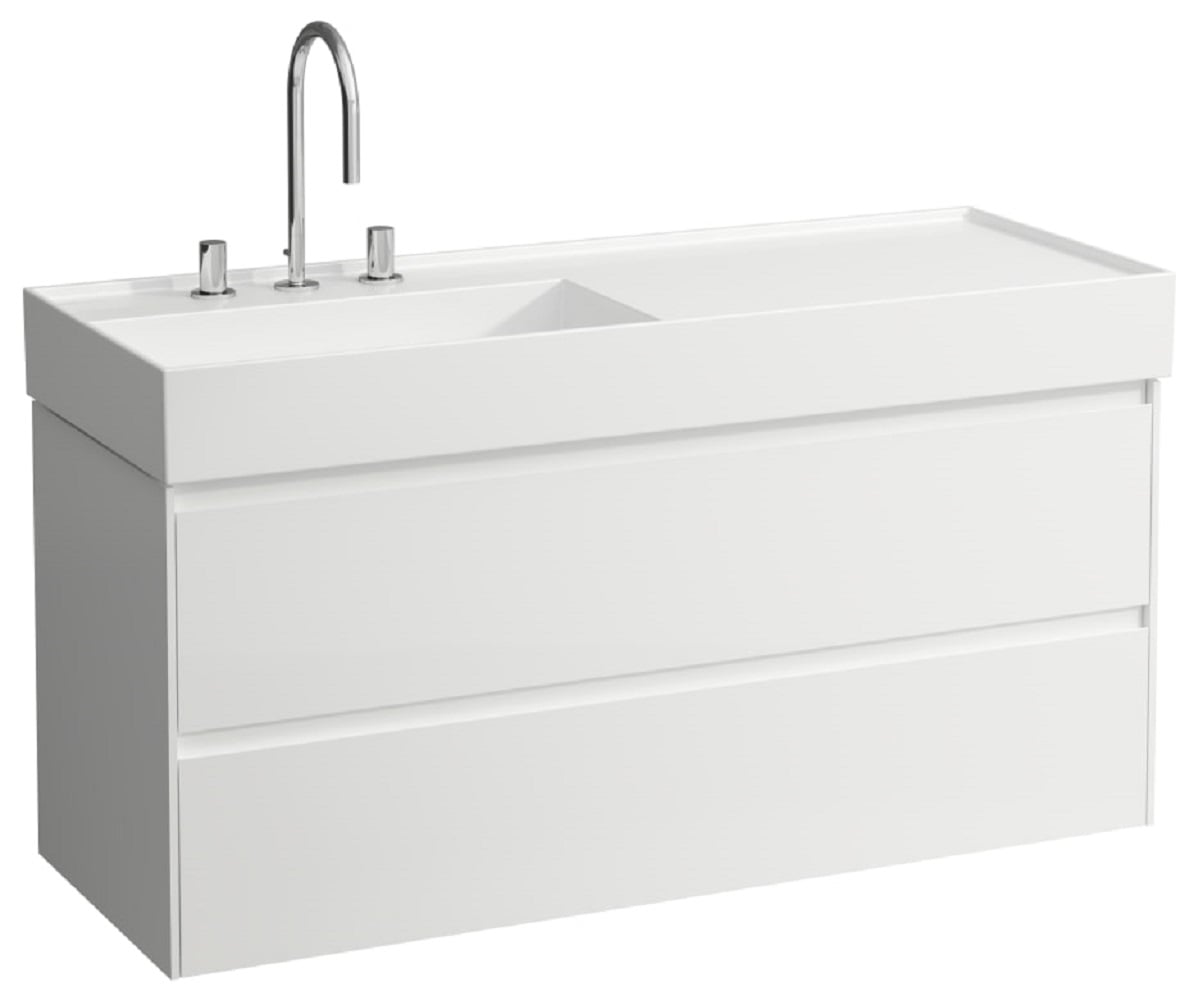 Laufen Lani skříňka 118x45x51.5 cm pod umyvadlo závěsná bílá H4039721122601