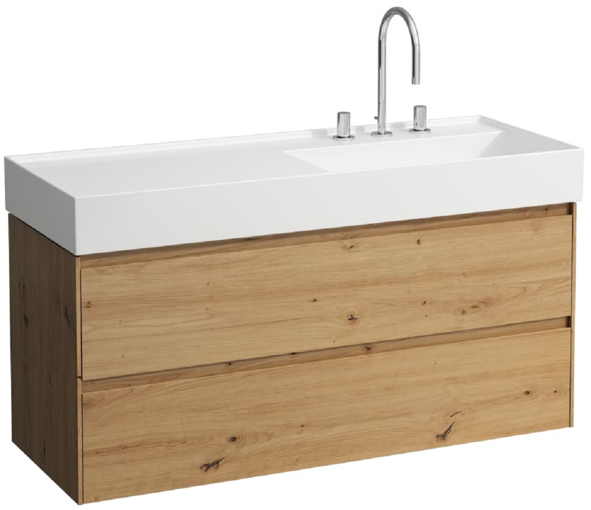 Laufen Lani skříňka 118x45x51.5 cm pod umyvadlo závěsná dub H4039821122671
