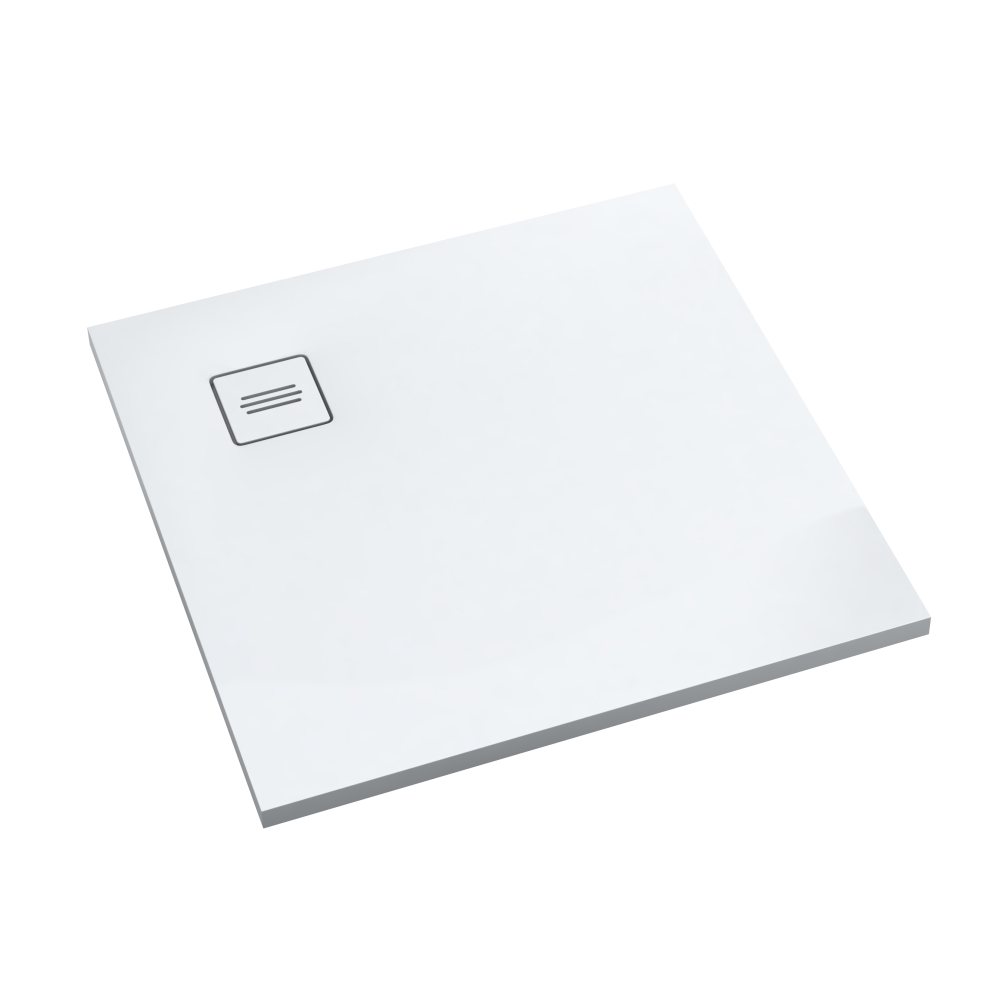 Schedline Protos Smooth White čtvercová sprchová vanička 80x80 cm bílá 3SP.P1K-8080-M1