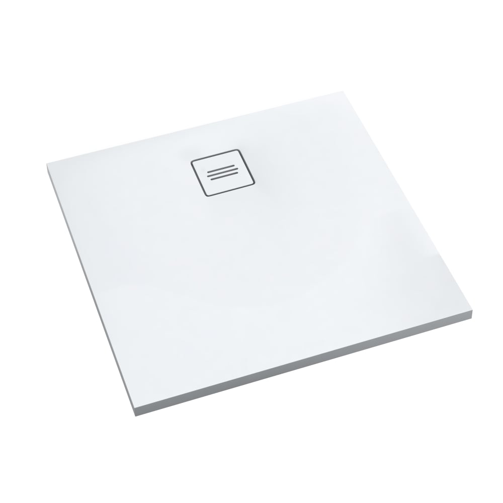 Schedline Protos Smooth White čtvercová sprchová vanička 80x80 cm bílá 3SP.P2K-8080-M1