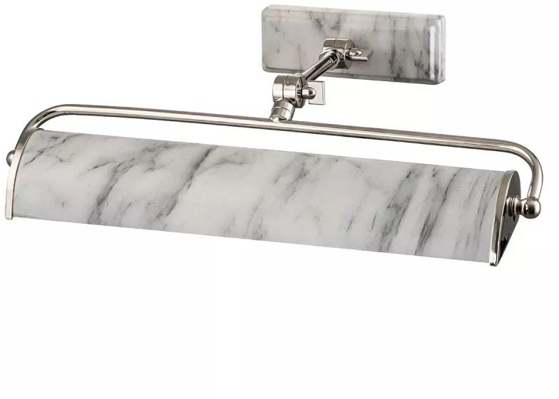 Elstead Lighting Winchfield nástěnné svítidlo 2x40 W bílá-nikl WINCHFIELD-PLM-PN-WM