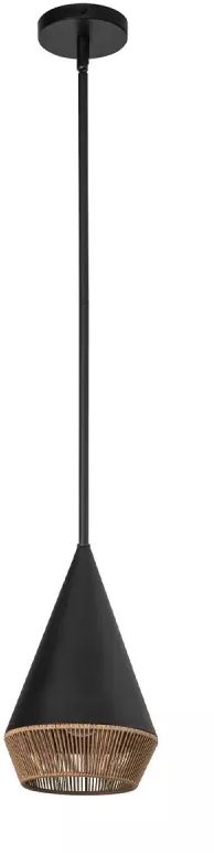 Elstead Lighting Daphne stropní světlo 1x60 W černá ALM-DAPHNE-P-S-MB