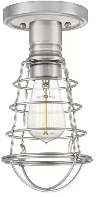 Elstead Lighting Mixon stropní světlo 1x60 W nikl QZ-MIXON-SF-BN