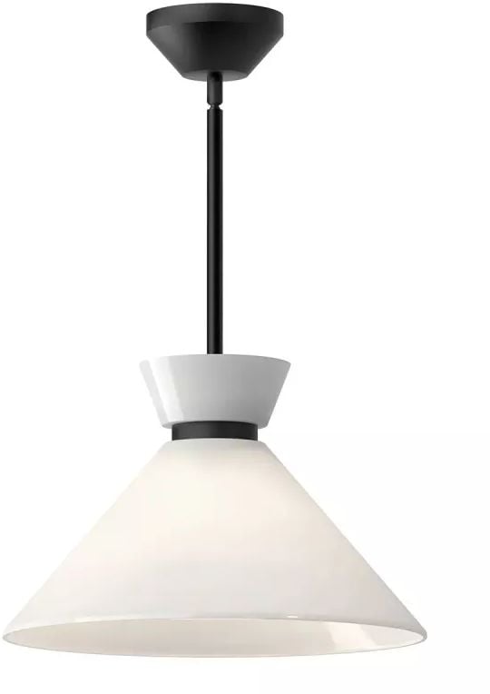Elstead Lighting Halston stropní světlo 1x60 W černá ALM-HALSTON-P-M-BK