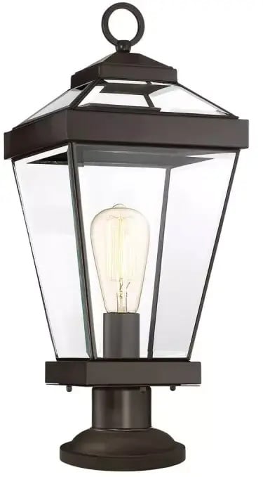 Elstead Lighting Ravine venkovní stojací lampa 1x60 W hnědá QZ-RAVINE3-M