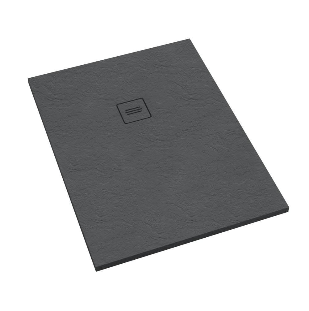 Schedline Protos Grey Stone obdélníková sprchová vanička 110x90 cm šedá 3SP.P1P-90110/S/ST-M1/S/ST