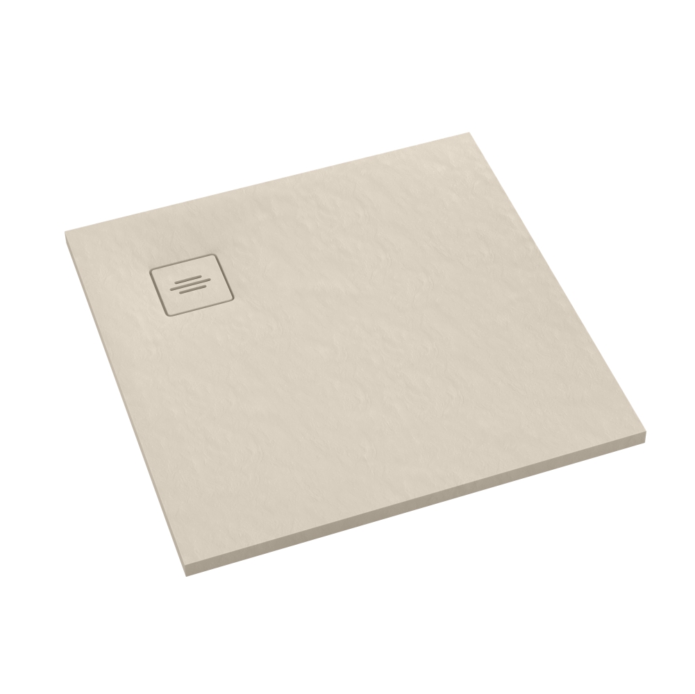 Schedline Protos Cashmere Stone čtvercová sprchová vanička 80x80 cm béžová 3SP.P1K-8080/PK/ST-M1/PK/ST