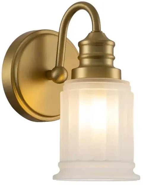 Elstead Lighting Swell nástěnné svítidlo 1x3 W mosaz QZ-SWELL1-BB-BATH