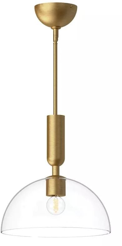 Elstead Lighting Jude stropní světlo 1x60 W zlatá ALM-JUDE-P-GD-CL