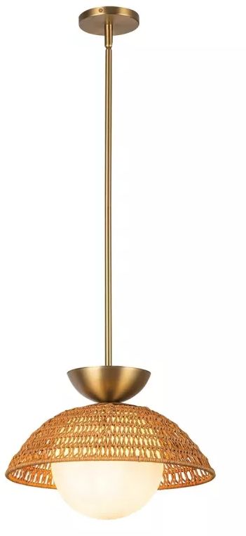 Elstead Lighting Perth stropní světlo 1x60 W zlatá ALM-PERTH-P-GD