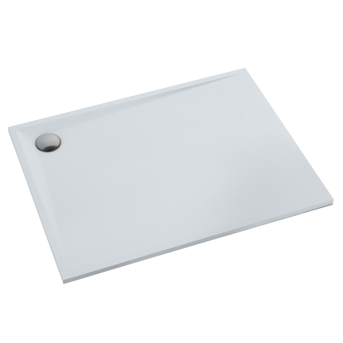 Schedline Libra Smooth White obdélníková sprchová vanička 100x90 cm bílá 3SP.L1P-90100
